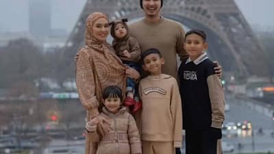Hari Raya Idulfitri, Kartika Putri Pilih Ajak Keluarga ke Singapura