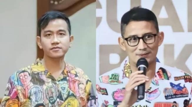 Selisih Kekayaan Tembus Rp84 M, Gibran kemudian Sandiaga Kompak Hobi Koleksi Baju Berbagai Ribu
